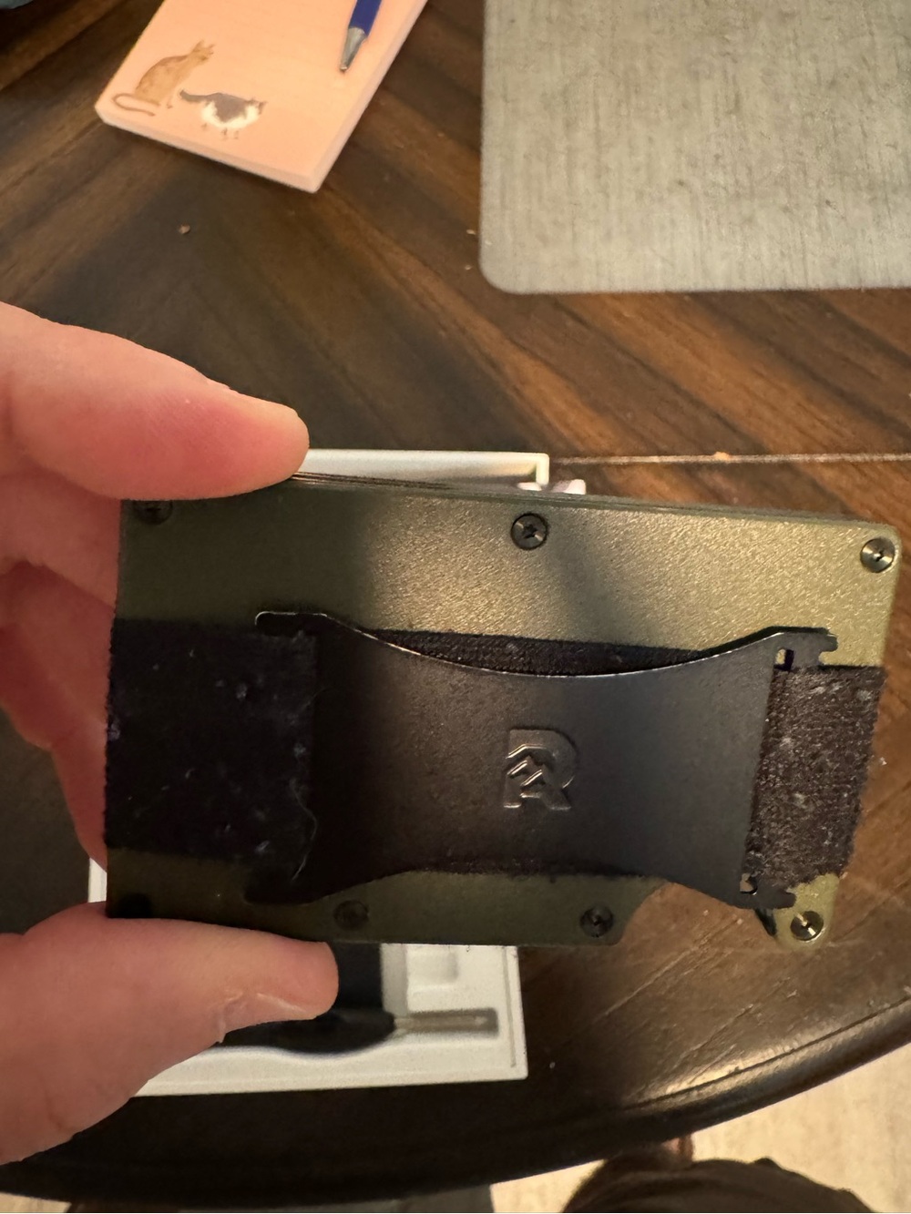 The Ridge Wallet - Titanium Olive Matte - Picture 5 of 5